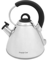 Snappy Chef 2.2L Whistling Kettle - Silver