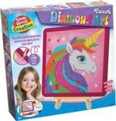 Small World Toys - Unicorn Diamond Arts & Craft Kit