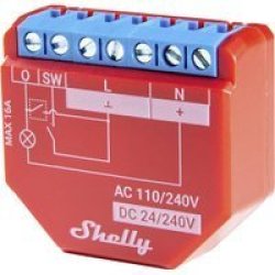 1PM Smart Wi-fi Relay With Monitoring Red - Single Pack