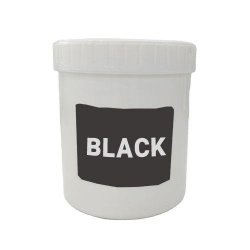 1KG Bottle Black Colour Creamy Water-based Ink Paste For 120 Mesh