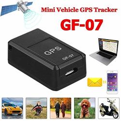 Itranyee MINI Portable Gps Car Magnetic Gps Real-time Tracking Gprs Locator Global Track Black One Size