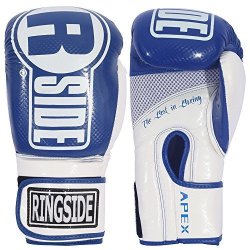 Ringside Apex Boxing Kickboxing Muay Thai Training Gloves Gel Sparring Punching Bag Mitts