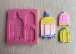 Birdcage Silicone Mould For Fondant Size Of Mould