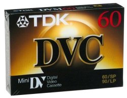 Tdk MINI Digital Video Cassette 6 Cassettes