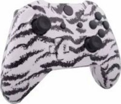 CCMODZ Hydro Dipped Shell Kit For Xbox One Controller Tiger White