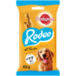 Rodeo Chicken Flavoured Dog Treat 123G