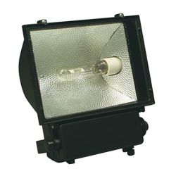 Floodlight Die Cast Aluminium Black 1XE40 Mh