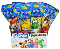 Pez Nintendo Super Mario Dispensers 12 Pack