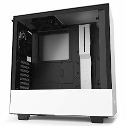 Nzxt H510 - CA-H510B-W1 - Compact Atx Mid-tower PC Gaming Case - Front I o USB Type-c Port - Tempered Glass Side Panel - Cable