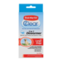Bob Martin Clear 3-IN-1 Dewormer For Large Dogs Sachets 2 X 15G