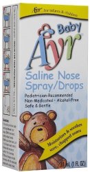 Ayr Baby Saline Nose Spray drops - 1 Oz Pack Of 3