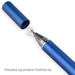 Hp Spectre X360 Stylus Pen Boxwave Finetouch Capacitive Stylus Super Precise Stylus Pen For Hp Spectre X360 - Lunar Blue