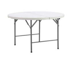 120CM Round Bi-fold Plastic Event Folding Table With Handle