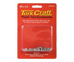Tork Craft Thread Repair Kit M5 X 0.8 X 1.0MM Repl. Inserts For NR5005