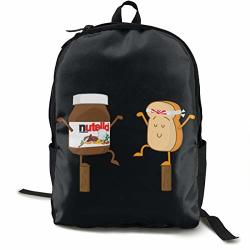 Nutella Kawaii Lightweight Backpack For School Durable School Bags Laptop Backpack