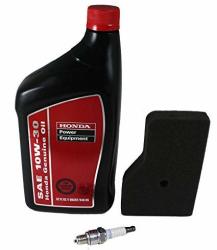 Honda EU2200 Generator Maintenance Oil Change Tune Up Kit Includes Oil Air Filter And Spark Plug