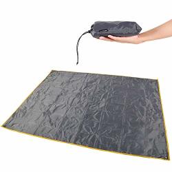 Redcamp Waterproof Camping Tent Tarp - 83" X83 4 In 1 Multifunctional Tent Footprint For Camping Hiking And Survival Gear Lightweight And Compact