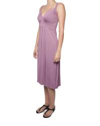 XOXO D800 - 3 Quarter Dress No Sleeve - Purple