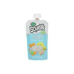 Rhodes Squish 100% Puree Baby Food 200ML Assorted Flavours - Fruit Medley & Yoghurt