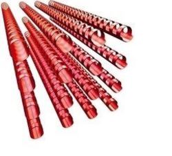 25MM 21 Loop Pvc Binding Combs - Red Pack Of 50
