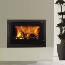 C&a Cristal 78 - Built-In Fireplace 8-14KW - 81MM Steel Frame