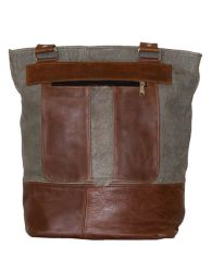 LS-TJ123 Genuine Leather Shoulder Bag With Nguni Leather Design