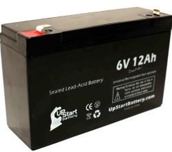 Battery 6v 12ah Rechargeable Batteries " Whole