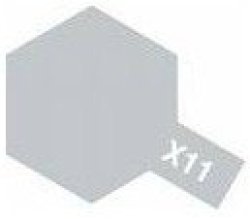 X-11 Enamel Paint Chrome Silver