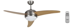 Goldair - 3 Blade 1 Light Ceiling Fan With Remote - 132cm