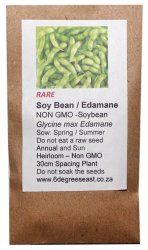 Heirloom Veg Seeds - Bean - Soya: Edamame