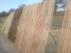 Wood Panels Fencing Peeled Sticks Aka White Sticks