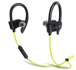 Bluetooth Headphones Sunfei Sweatproof Wireless Bluetooth Headphones Earphones Headset With MIC For Iphone Yellow