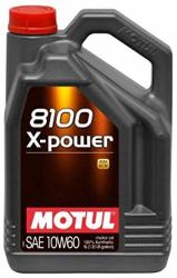 Motul 106144 8100 10W60 X-power Synthetic Engine Oil 5-LITER 169.05 Fluid_ounces