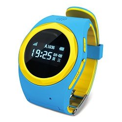 Ameter G1 Gps Tracker Anti-lost Sos Kids Smartwatch - Blue