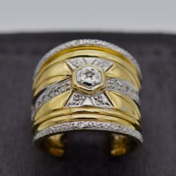 9CT Yellow Gold 5PC Wedding Ring