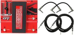 DigiTech Whammy Dt Drop Tuning Guitar Pitch Shift Effect Pedal With Ac Power Adapter 2 Instrument Cable And 2 Path Cables For Guitars