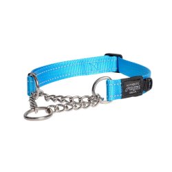 Rogz Utility Control Collar Chain - Large Turquoise