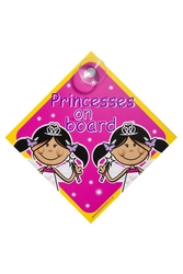 Jackflash Princesses Baby On Board Sign