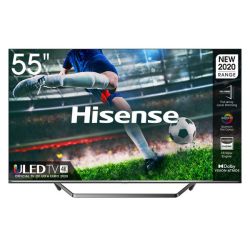 Hisense 55" 4K Qd Uled Smart Tv Vidaa Smart 4.0 Dual Band Wifi Bluetooth HDR10+ Netflix Youtube Prime DSTV Now Showmax