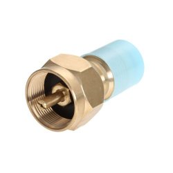 Intbuying Propane Refill Adapter Lp Gas Cylinder Tank Coupler Furnace Connector Heater For Outdoor Camping Cooking