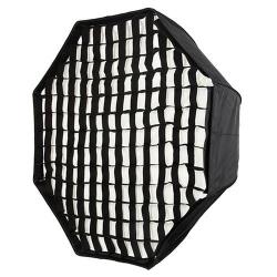 120cm 48" Portable Foldable Octagon Umbrella Softbox Diffuser Reflector With Honeycomb Grid For Ph