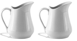 Harold Import Co. NT305-HIC White 4 Ounces 1 A Classic Porcelain Pitcher creamer