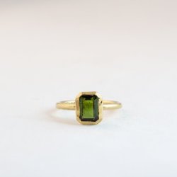 Emerald Large - Green Tourmaline - Small