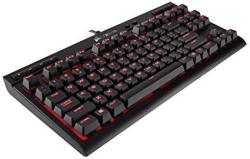 Corsair K63 Compact Mechanical Gaming Keyboard - Backlit Red LED - Linear & Quiet - Cherry Mx Red CH-9115020-NA