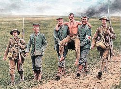 Master Box Models "british And German Soldiers Somme Battle 1916" - 6 Figures Set 1 35 Sclae By Master Box Models