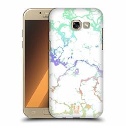 Head Case Designs Rainbow Iridiscent Marble Hard Back Case For Samsung Galaxy A5 2017