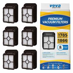 Veva 6 Pack Premium Vacuum Hepa Filter Set Compatible With Bissell 1866 Cross Wave Series Vacuums And 1785 Multi Surface Cleaner Part 1608684