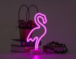 flamingo neon wall sign