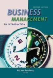 Business Management - An Introduction - L.r.j. Van Rensburg Editor Paperback
