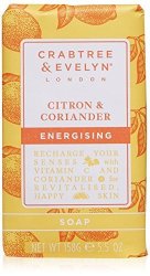 Crabtree & Evelyn Citron & Coriander Triple Milled Soap 5.5 Oz.